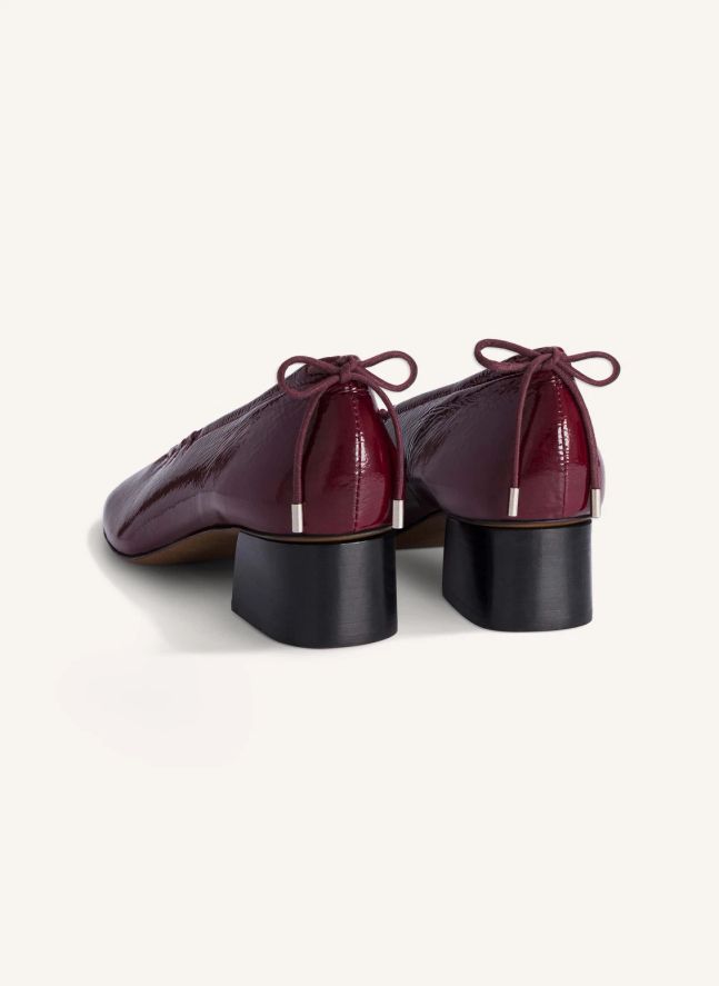 Babies Moune Cuir Verni | Bordeaux