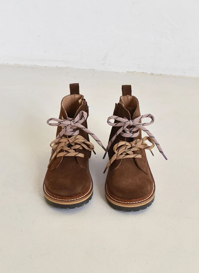 Boots Lace Charly Suede | Brown