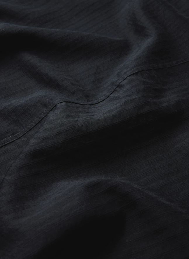 Blouse Izumi Coton Bio et Soie | Noir