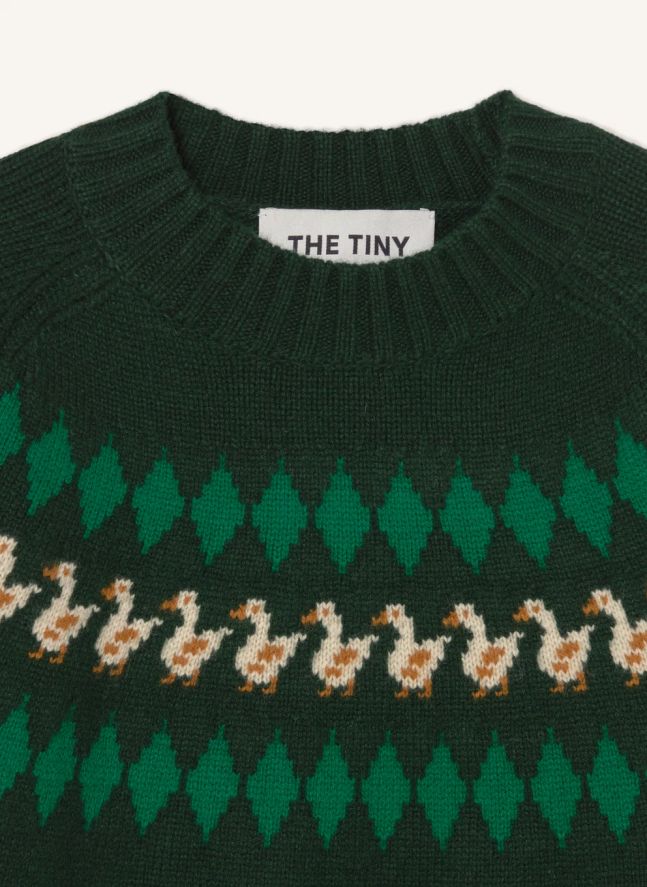 Pull Geese Laine | Bleu