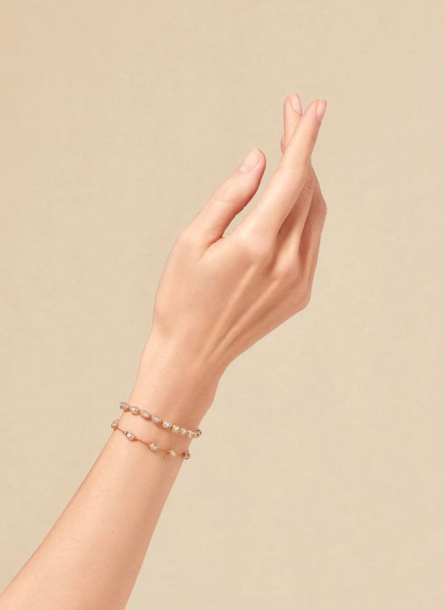 Bracelet Kamilah Topaze | Bleu