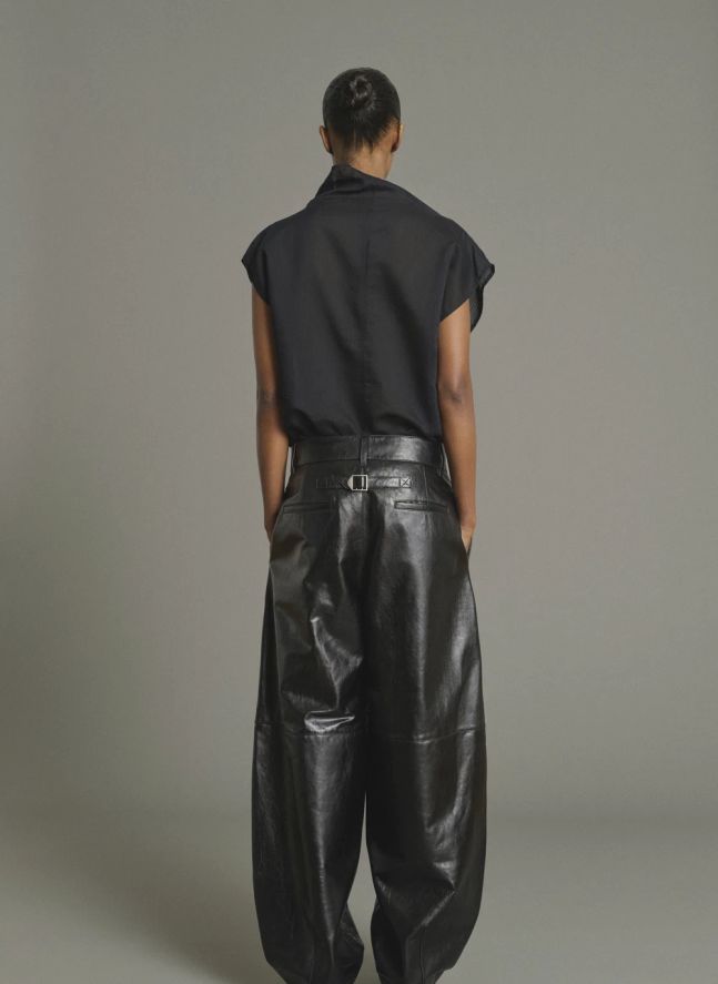 Blouse Izumi Coton Bio et Soie | Noir