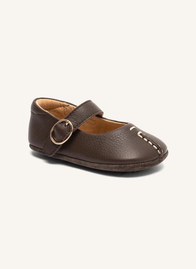 Chaussons Annabelle | Marron foncé