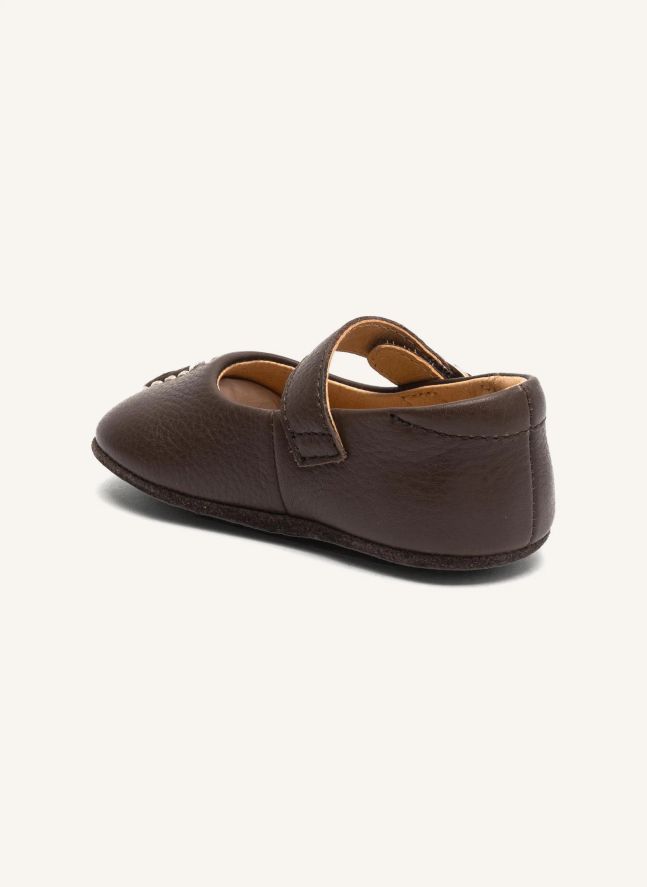 Chaussons Annabelle | Marron foncé