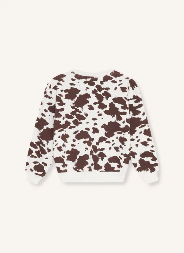 Sweat Logo TNS Vache | Marron
