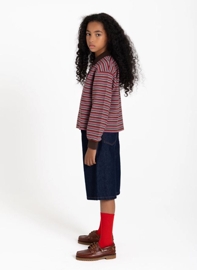 Polo Bahia Rayé | Marron