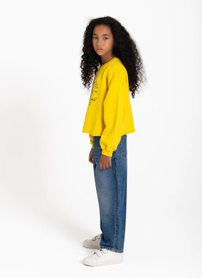 Sweat Bay Coton Bio | Jaune
