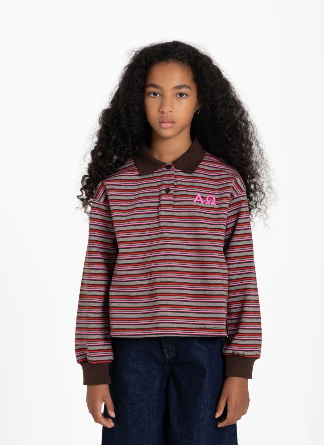 Polo Bahia Rayé | Marron