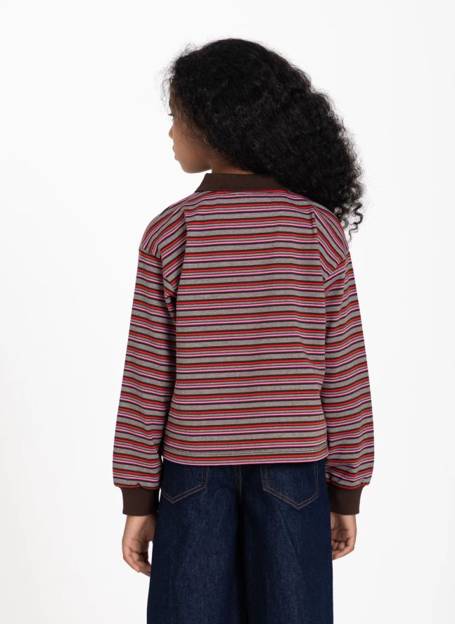 Polo Bahia Rayé | Marron