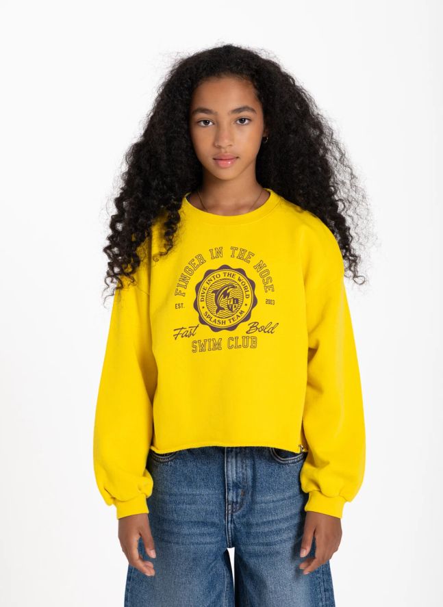 Sweat Bay Coton Bio | Jaune