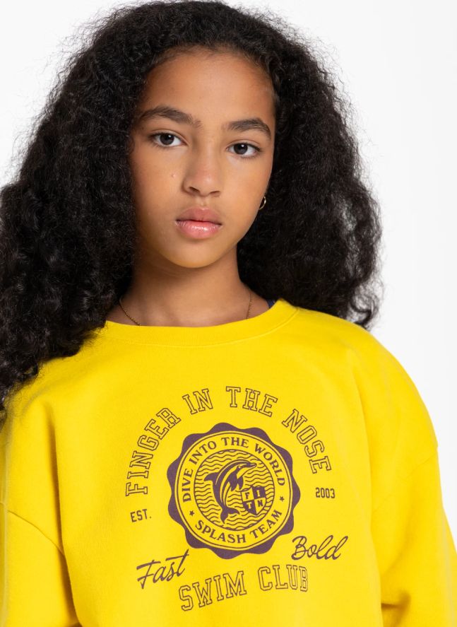 Sweat Bay Coton Bio | Jaune