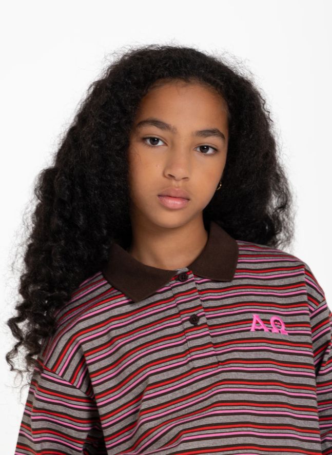 Polo Bahia Rayé | Marron