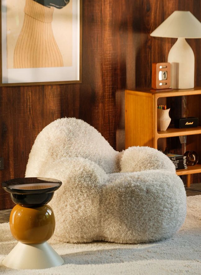 Momo Teen Armchair | Ecru