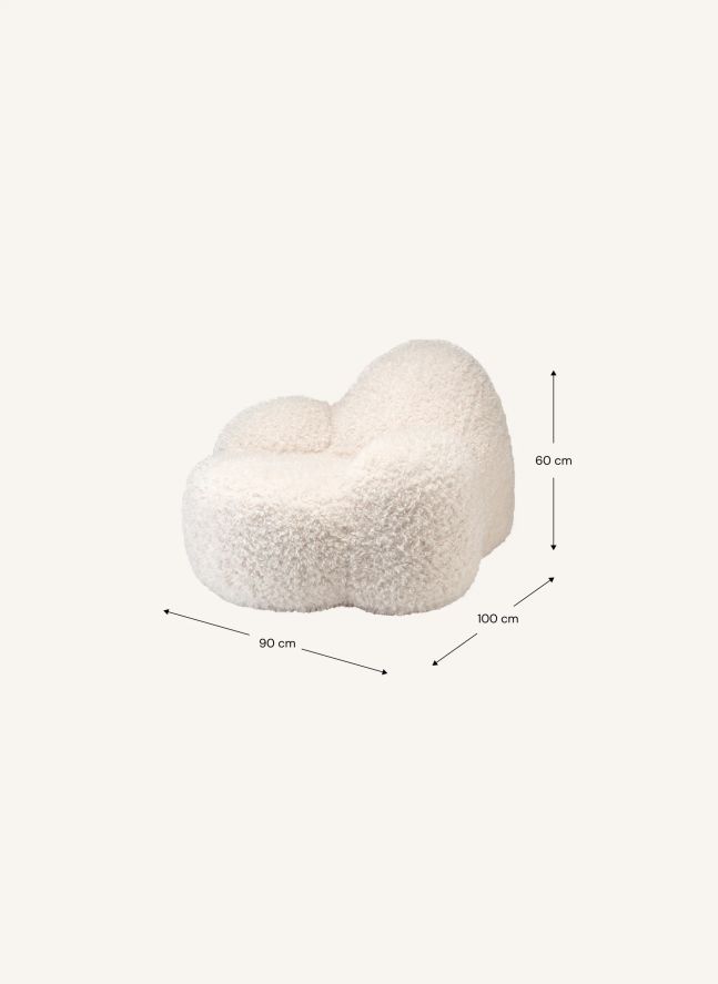 Momo Teen Armchair | Ecru