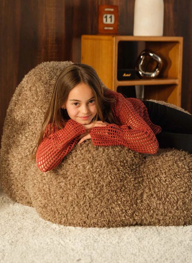 Momo Teen Armchair | Brown
