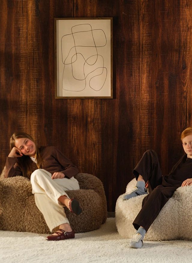 Momo Teen Armchair | Brown