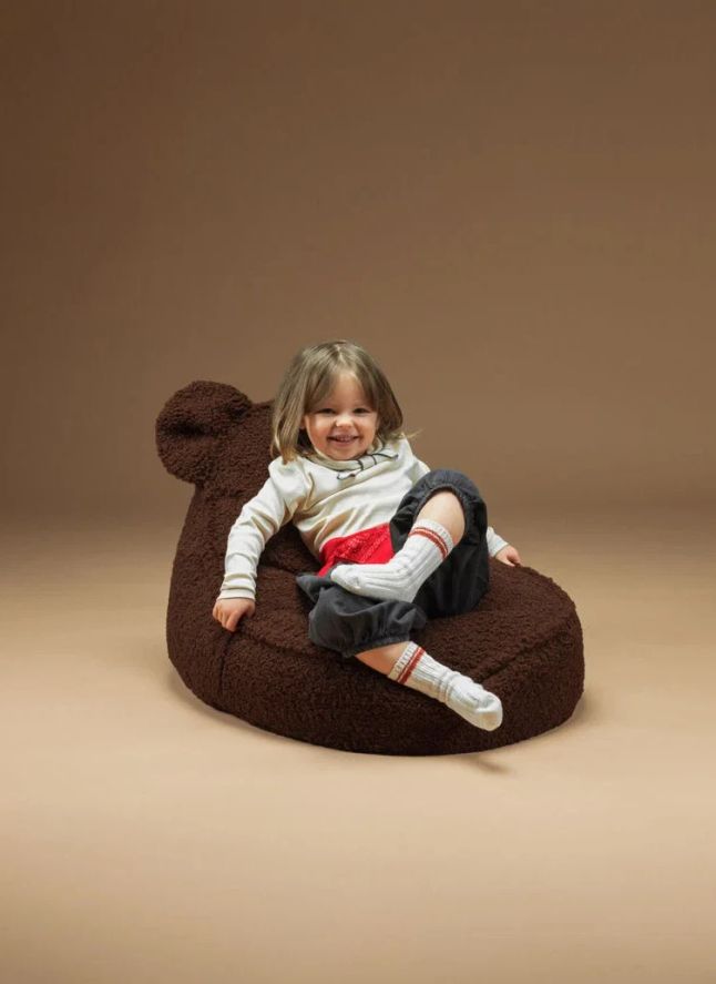 Teddy Bear Armchair | Dark Brown