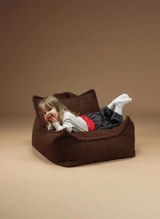 Teddy bear armchair | Dark Brown