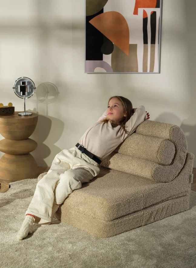 Chauffeuse Teddy Flipster | Beige
