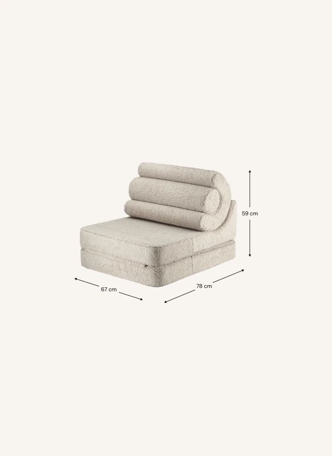 Teddy Flipster Armchair | Beige