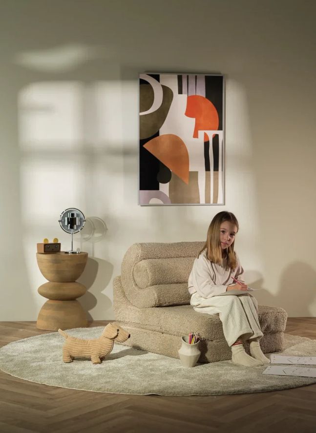 Chauffeuse Teddy Flipster | Beige