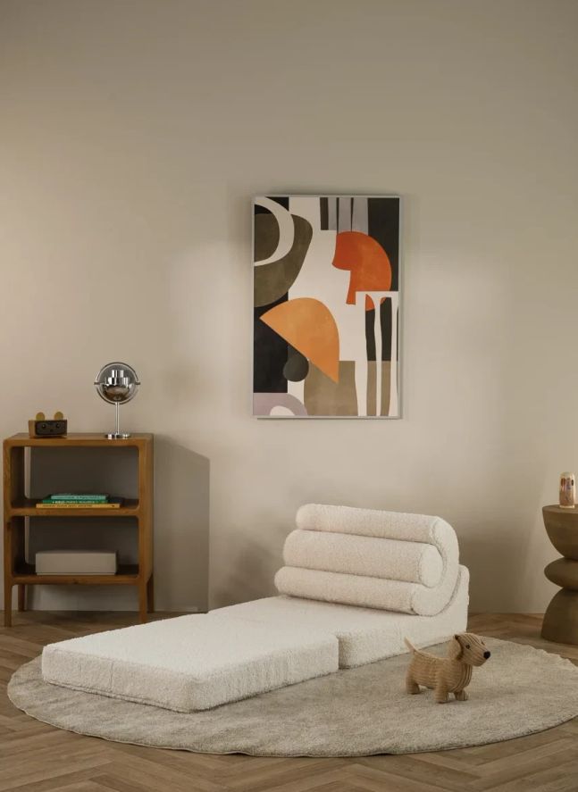 Teddy Flipster Armchair | Ecru