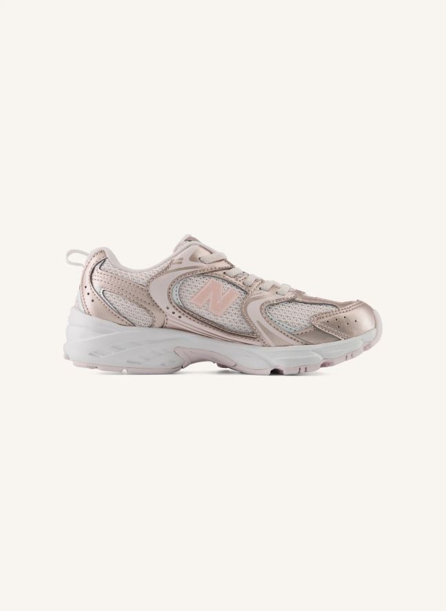 Baskets Lacets Elastiqués 530 | Or rose