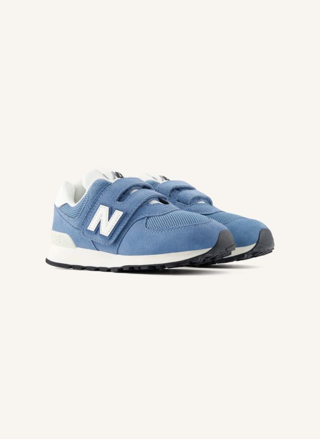 Baskets Scratchs 574 | Bleu