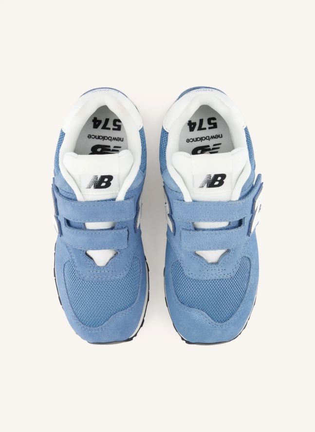 Baskets Scratchs 574 | Bleu