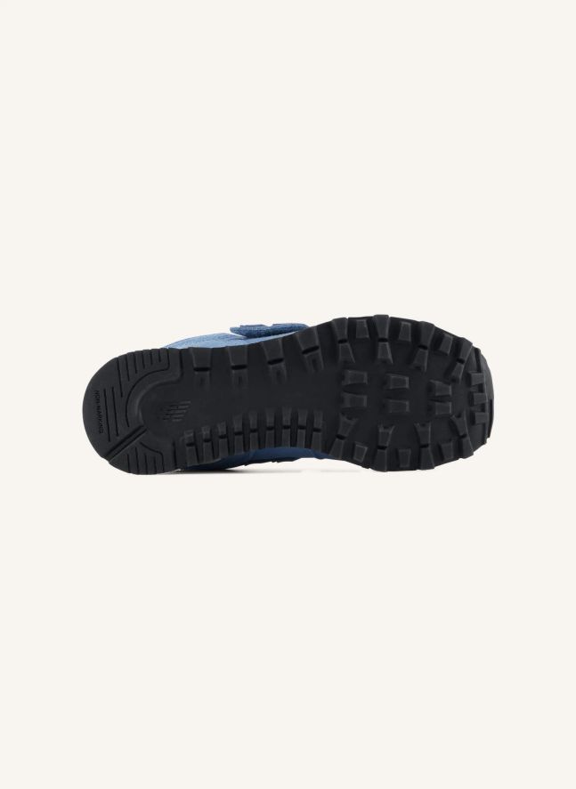 Baskets Scratchs 574 | Bleu