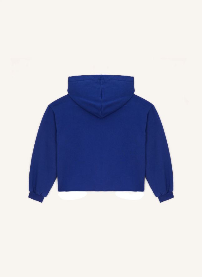 Sudadera Brendy Wild de algodón orgánico | Azul Noche
