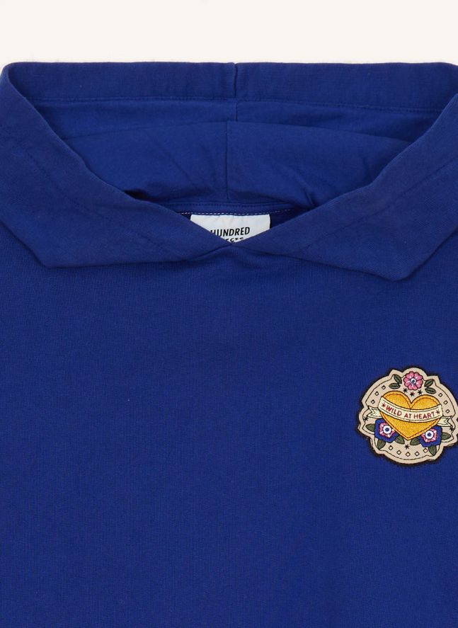 Sudadera Brendy Wild de algodón orgánico | Azul Noche