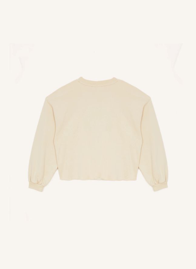 Sweat Belmont Wild Horses Coton Bio | Crème
