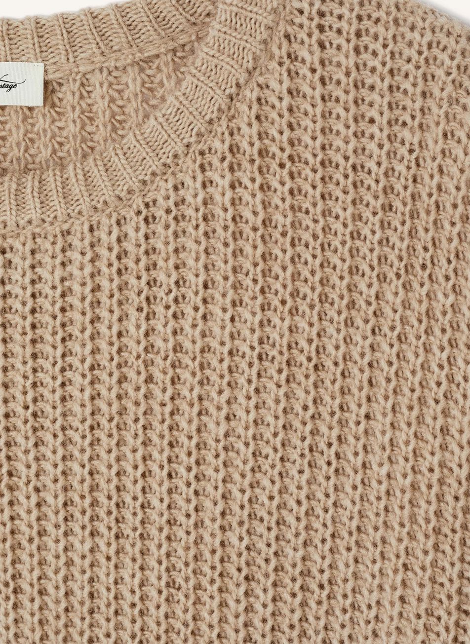 Pull Cyrow Laine | Beige- Image produit n°5