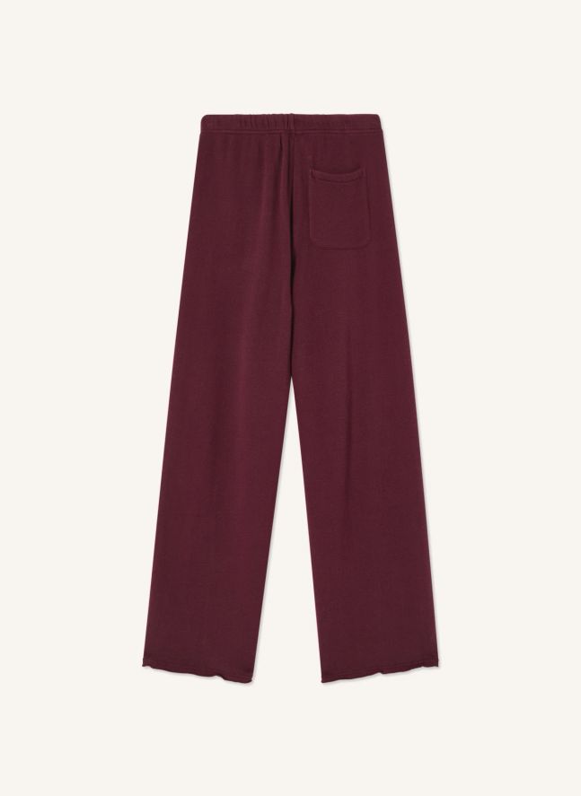 Jogger Atubay Coton | Lie de vin