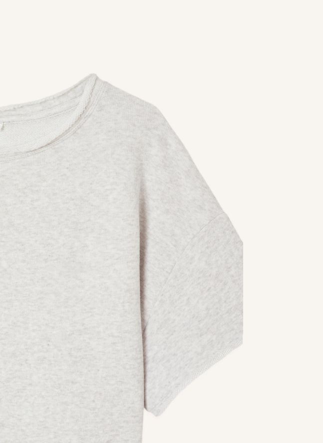 T-shirt Atubay Coton | Arctic blue