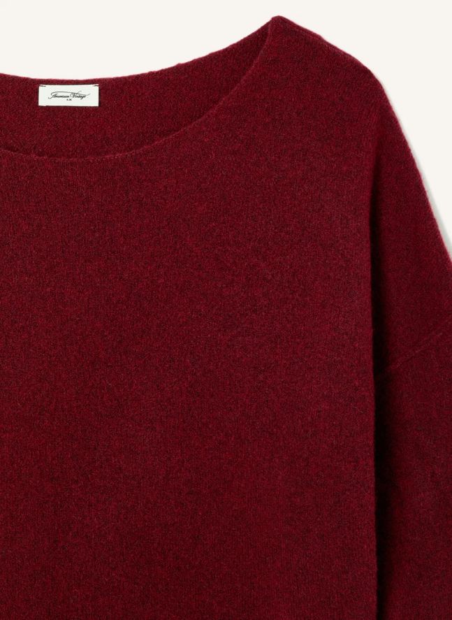 Pull Damsville Laine | Cerisier