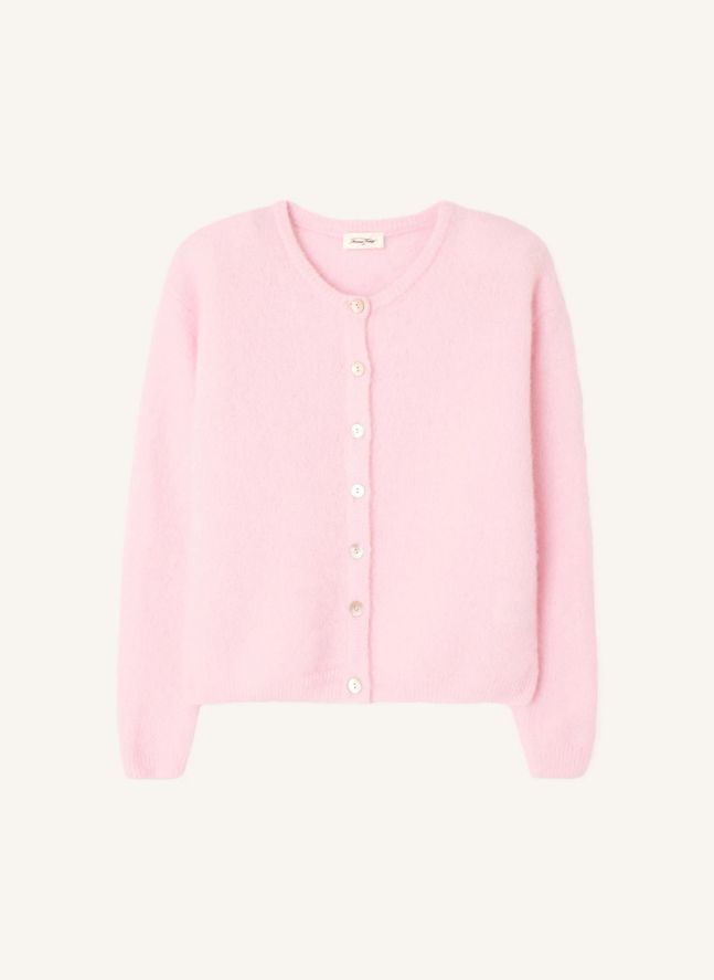 Gilet Vitow Alpaga | Rose bonbon
