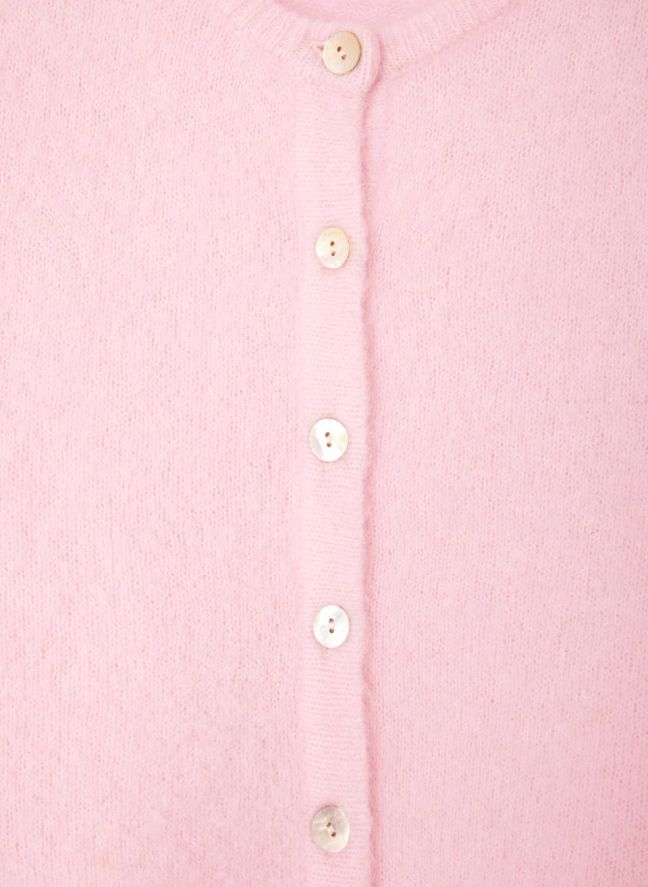 Gilet Vitow Alpaga | Rose bonbon