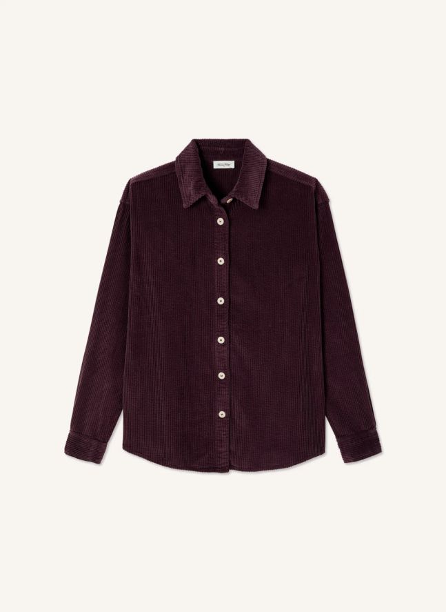 Chemise Padow Coton | Aubergine