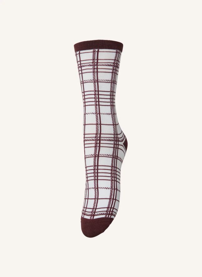 Grid Visca Socks | Blue