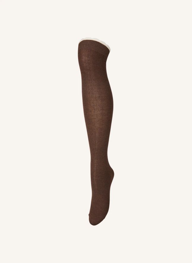 Talula Knee-High Socks | Brown