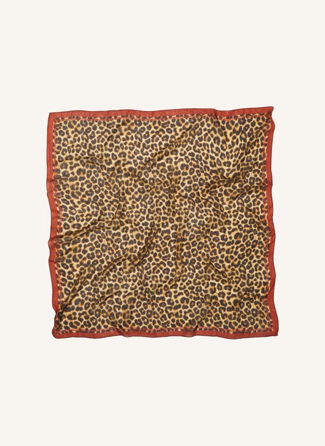 Leony Taby Sia Scarf | Leopard