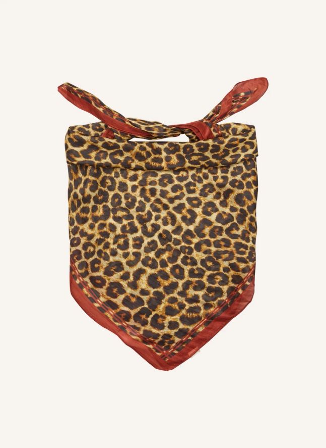 Leony Taby Sia Scarf | Leopard