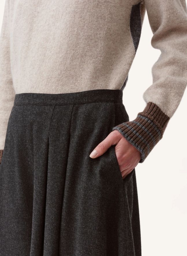 Jupe Jonico | Gris anthracite