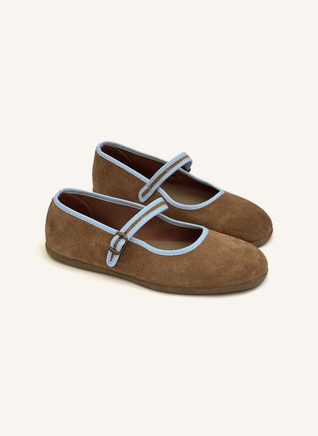 Ballerines Cantabria Daim | Camel