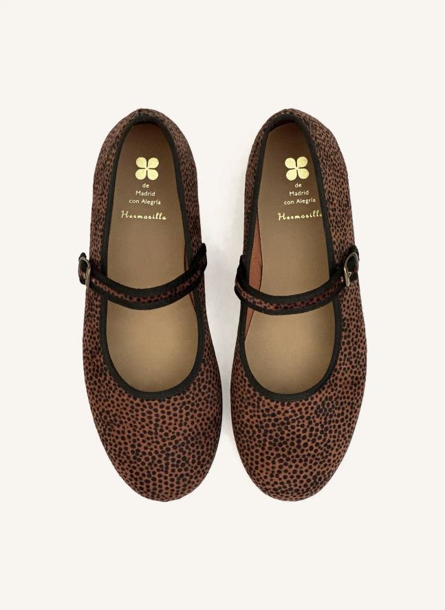 Ballerines Iraty Velours | Camel