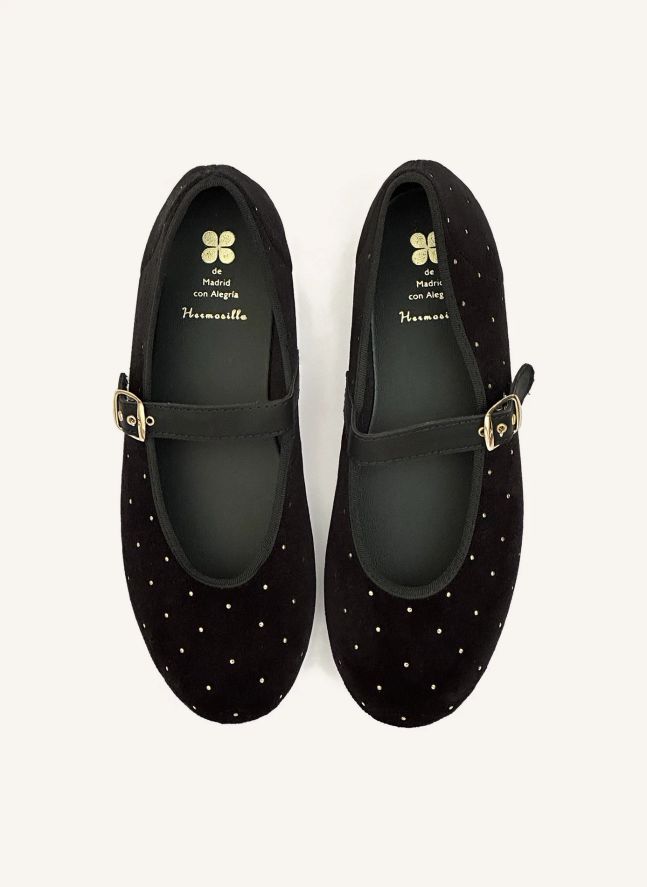 Ballerines Palma Clous - Collection Femme | Noir