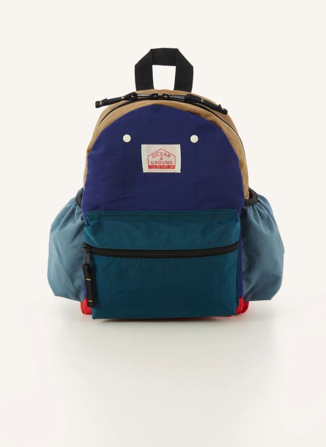 Sac à Dos Color Block Multi | Bleu