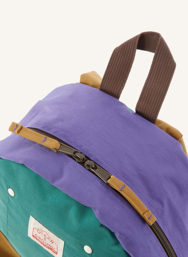 Sac à Dos Color Block Multi | Vert émeraude